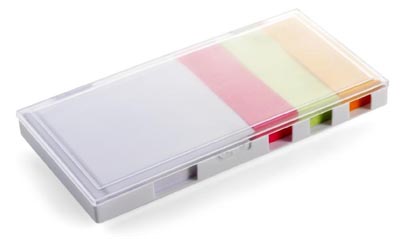 Index Tabs And Note Pad In Case 