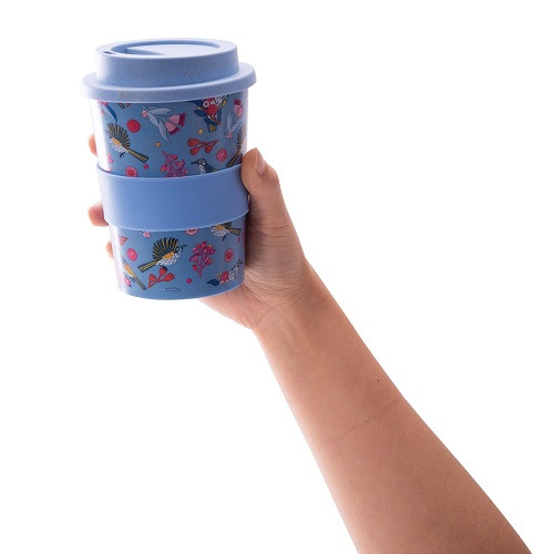 isGift Multi-Coloured Wheat Straw Travel Cup 