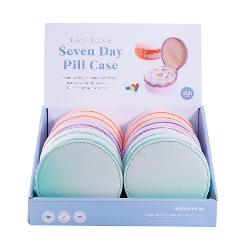 isGift Two Tone Seven Day Pill Case