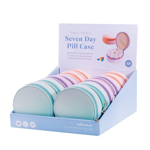 isGift Two Tone Seven Day Pill Case 