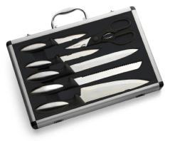 Knife Set In Aluminium Case