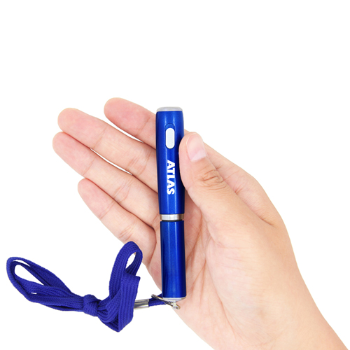 LED Ballpoint Pen with Lanyard 