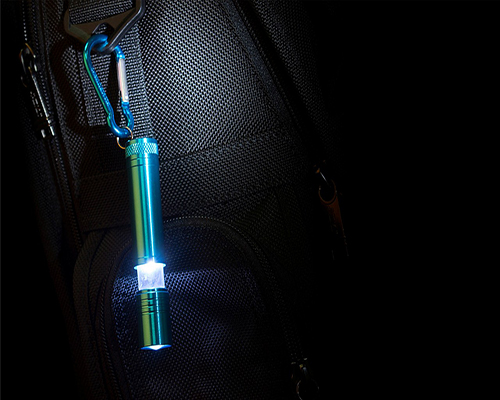 LED Torch with Carabiner 