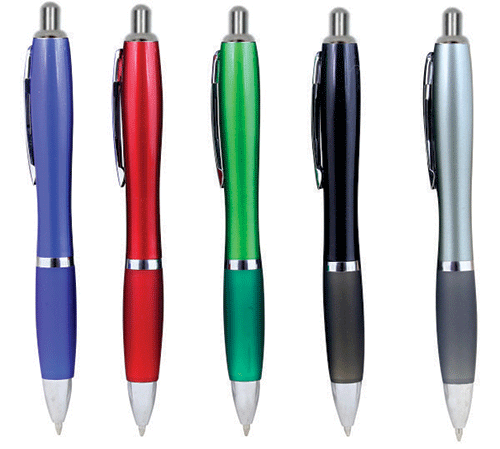 Matt Finish Coloured Plastic Pen