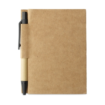 Memo Note W/ Mini Recycled Pen 