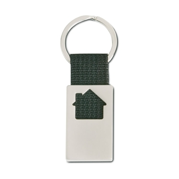 Metal Keyring House 