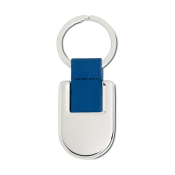 Metal Keyring with PU Strap