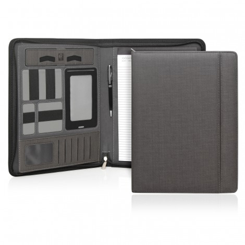 Milano Executive Tech A4 Compendium with Zipper