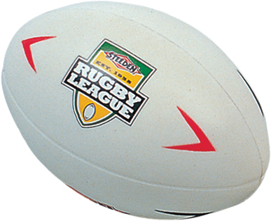 Multicolour Stress Reliever Rugby Shape