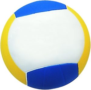 Multicolour Stress Reliever Volleyball Shape