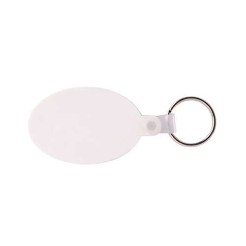 Oval Durasoft Keyring 