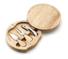 Pinewood Cheese Set