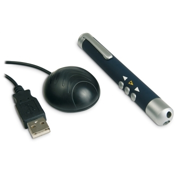 Remote control laser pointer