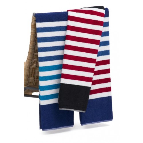 Seaside Stripe Beach Towel