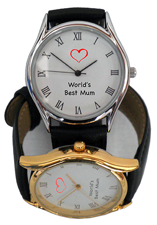 Silver or Gold Plated Unisex Dress Watch 