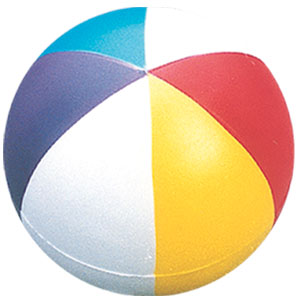 Stress Reliever Beach Ball Shape