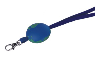 Stress Reliever Earth Lanyard