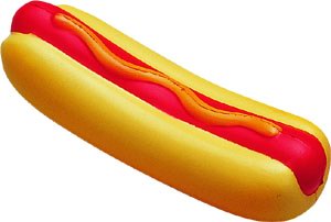 Stress Reliever Hotdog Shape