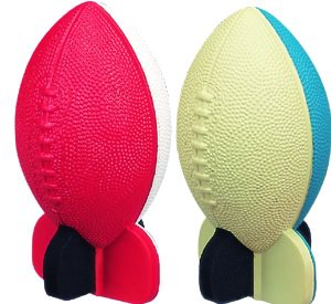 Stress Reliever Rocket Football Shape