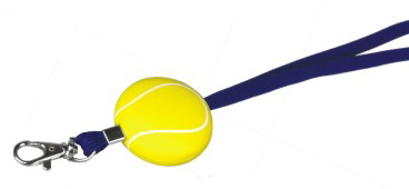 Stress Reliever Tennis Ball Lanyard