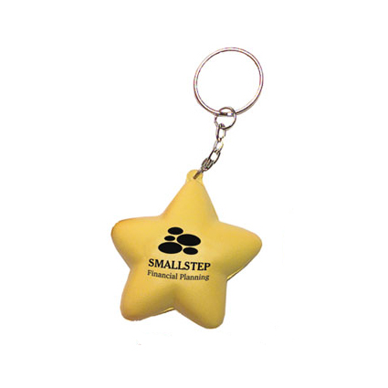 Stress Star Keyring