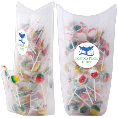 Traffic Light Lollipops In Confectionery Dispenser