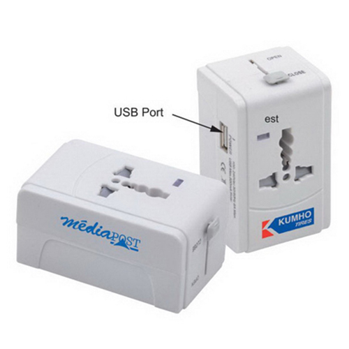 Universal Travel Adapter With USB