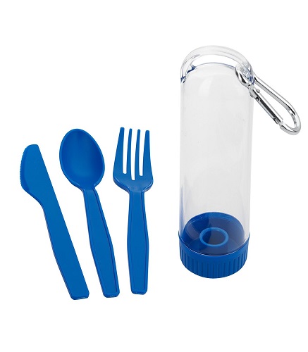 Utensil Kit with Carabiner 