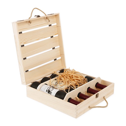 Valerian Wooden Wine Box