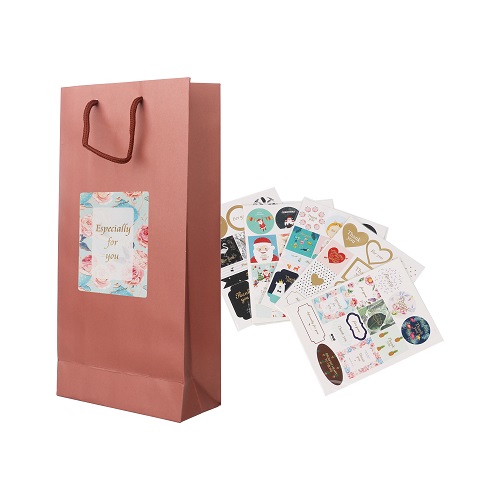 Wine Bottle Paper Bag (175 x 360 x 85mm) 