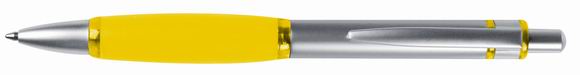 Yellow Metal Ballpoint Pen