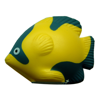 Yellow Stress Reliever Fish