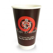 16Oz Double-Walled Paper Cup 