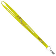 ¾” Screen Printed Environmentally Friendly Lanyard 