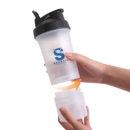 500ml 3 in 1 Fitness Protein Shaker Bottle 