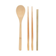 Bamboo Cutlery Set 