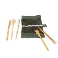 Bamboo Cutlery Set 