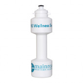 750ml Dumbell Flip Top Drink Bottle