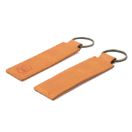 Amsterdam Recycled Leather Keyring 