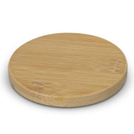 Bamboo Bottle Opener Coaster - Round 