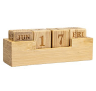 Bamboo Desk Calendar