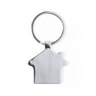 Bamboo House Shape Keyring 