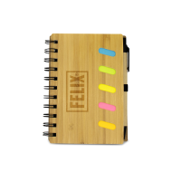 Bamboo Notebook with Pen 