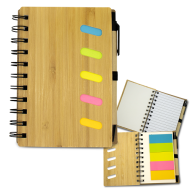 Bamboo Notebook with Pen 