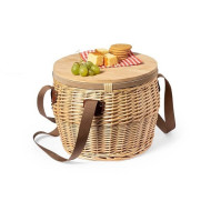 Bamboo Thermal Picnic Basket