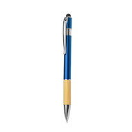 Berget Bamboo and Aluminium Barrel Pen with Stylus 