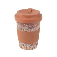 GUBARR (Red Ochre) Bamboo Coffee Cup