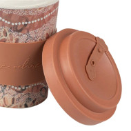 GUBARR (Red Ochre) Bamboo Coffee Cup 