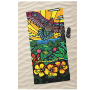 JALUN WANDI Dreaming (Sea Eagle) Beach Towel