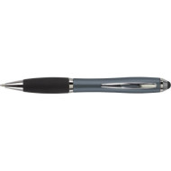 Stylus Ballpoint Pen with Rubber Grip 